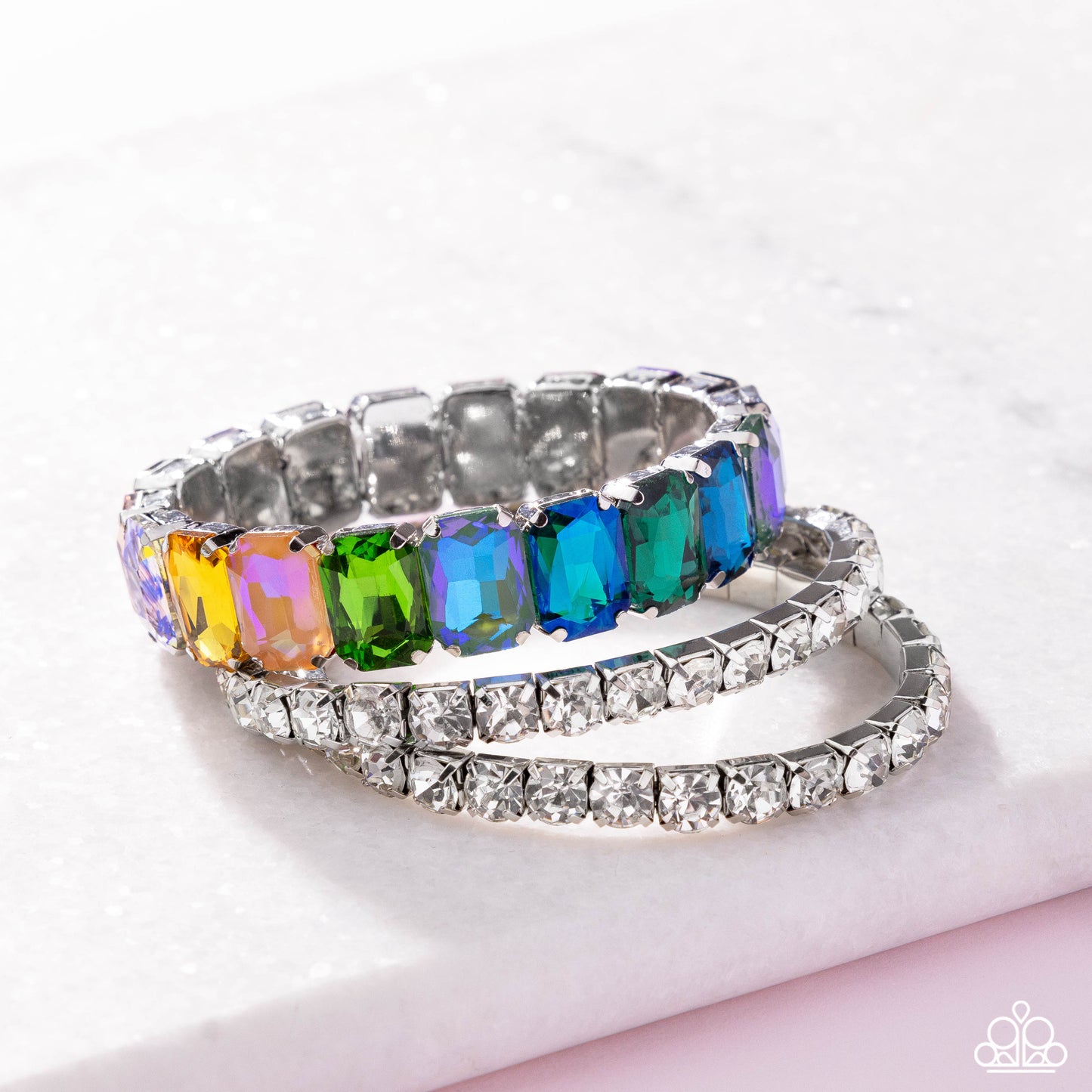 Paparazzi Accessories - Candescent Caliber - Multi Bracelet Stack