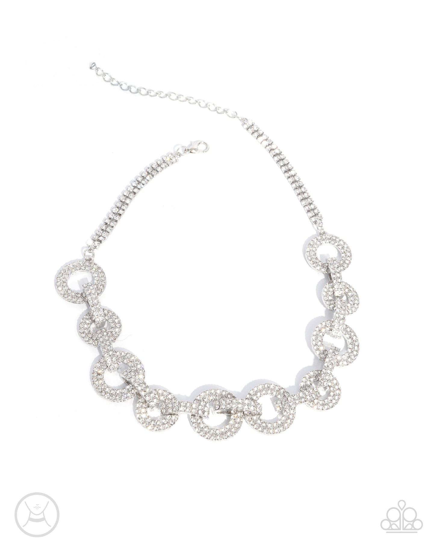 Paparazzi Accessories - Elegant Embrace - White Necklace